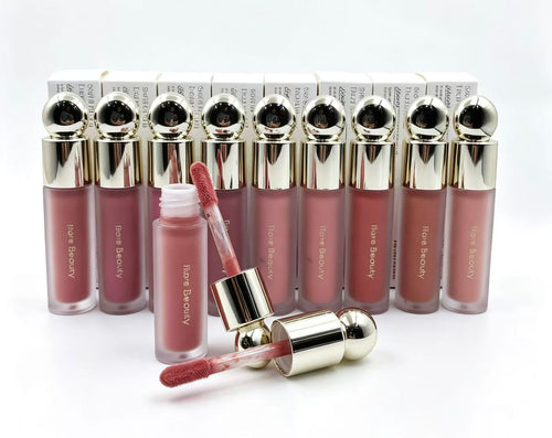 Aceite Labial Tintado Rare Beauty con Tapa Metálica Esférica（6PCS）S-6