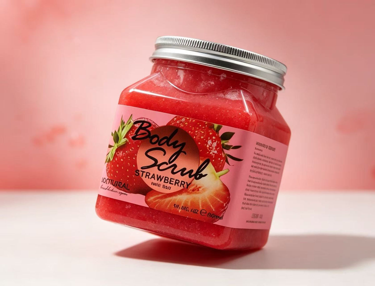 Body Scrub de Fresa Natural (3PCS0 WKL727