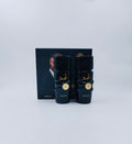 Perfume Negro con Cinturón Dorado ASRADA 50ml+50ml (3cajas) AL661-4