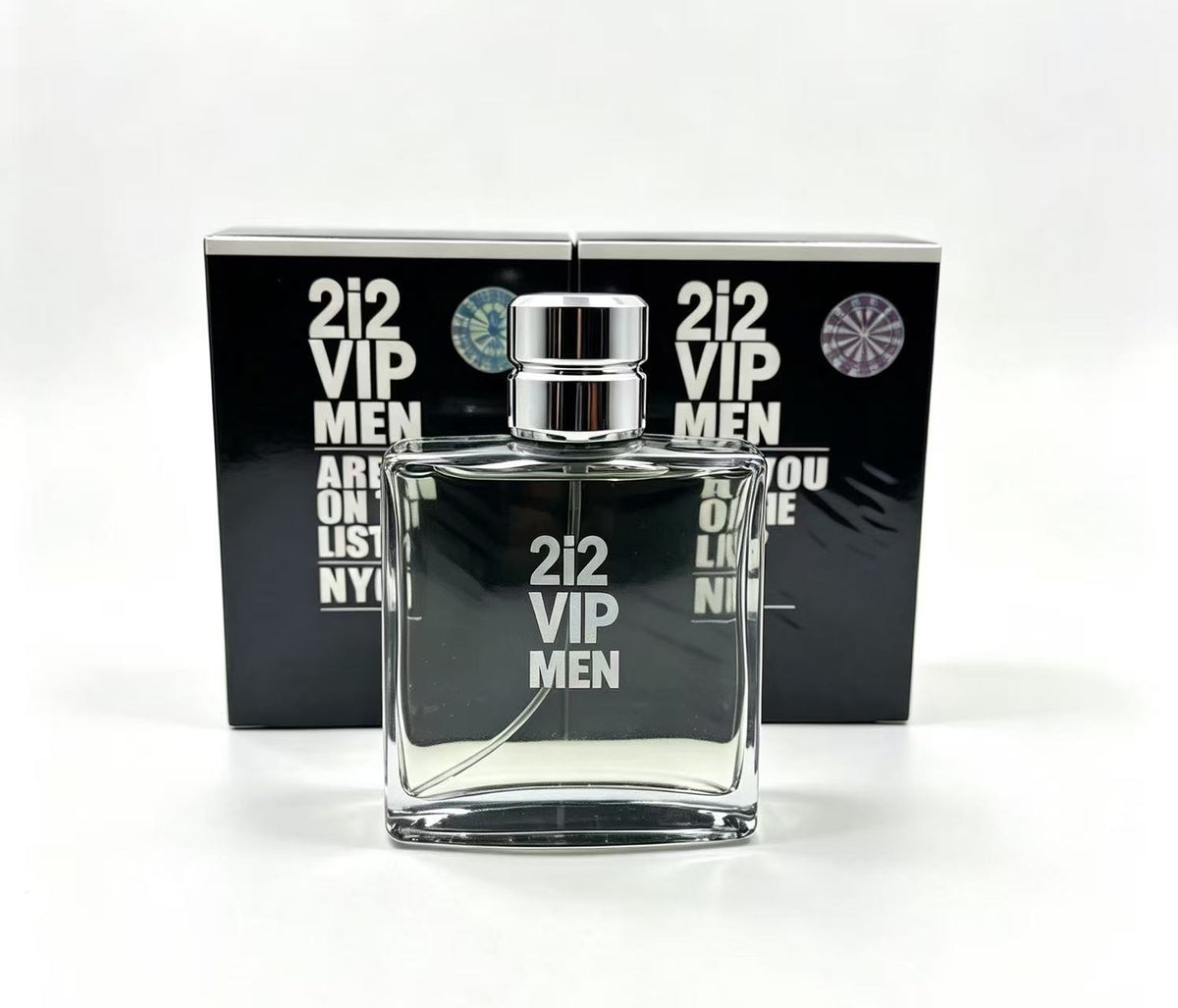 Perfume Hombre Cuadrado Transparente 2i2 VIP MEN 100ml (3PCS) OLU762