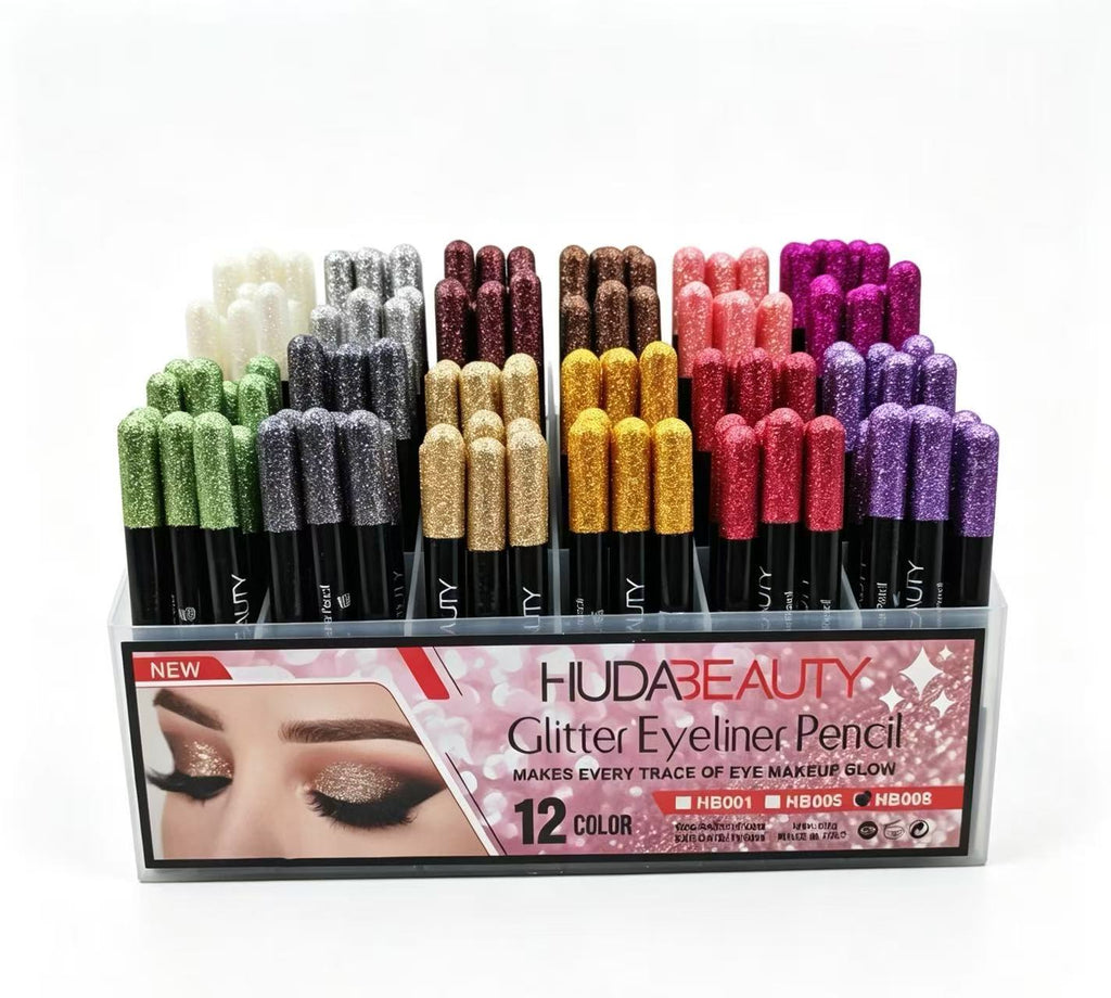 Lápiz Delineador de Ojos  — Huda Beauty — HB008 （6PCS)