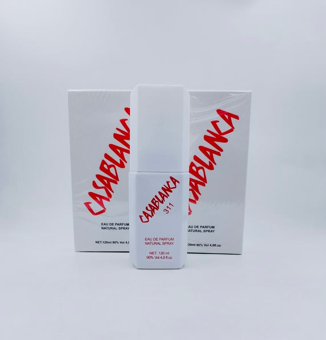 Perfume Blanco Cuadrado CASABLANCA 311 120ml (3PCS) OLU828