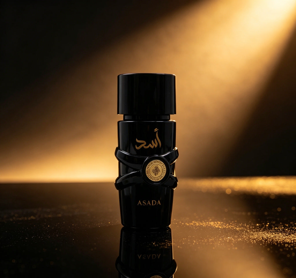 Perfume Negro con Cinturón Dorado ASRADA 50ml+50ml (3cajas) AL661-4