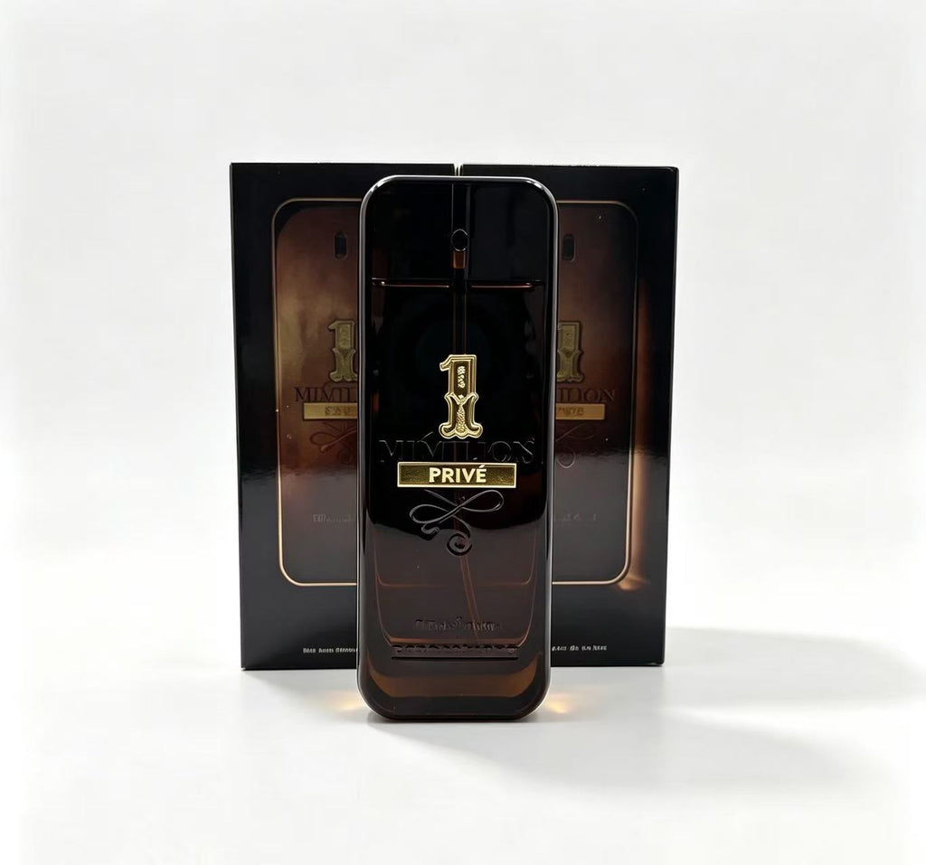 Perfume Frasco Largo Marrón Oscuro PRIVÉ 100ml (3PCS) B483-3