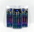 Pinzas de Manicure con Acabado Iridiscente(3PCS) 15441-372