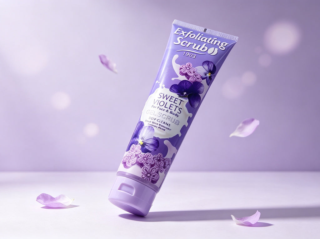 Exfoliante de Gel Sweet Violets(3PCS) WKL889