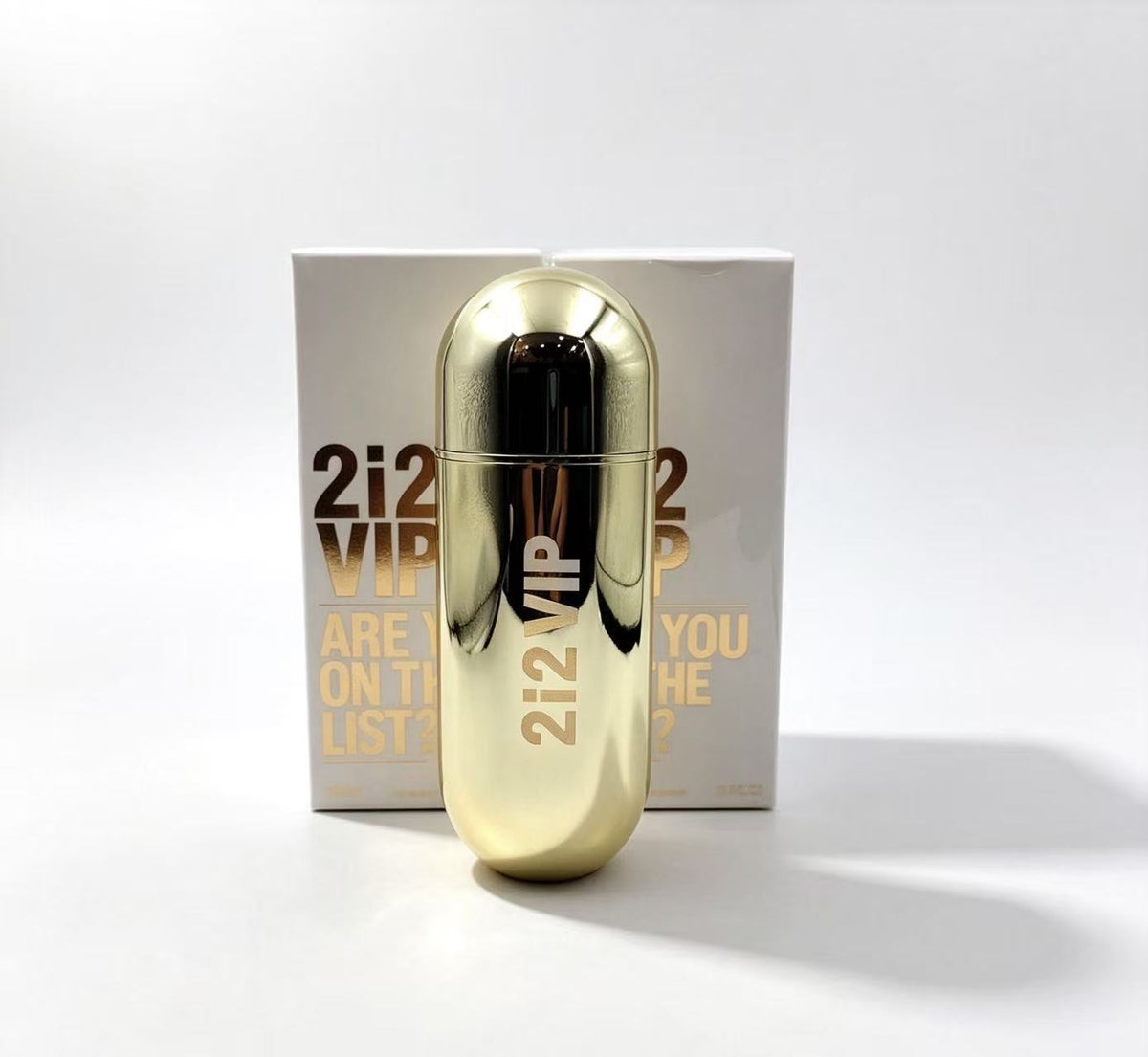 Perfume Cápsula Dorada 212 VIP 80ml (3PCS) B519