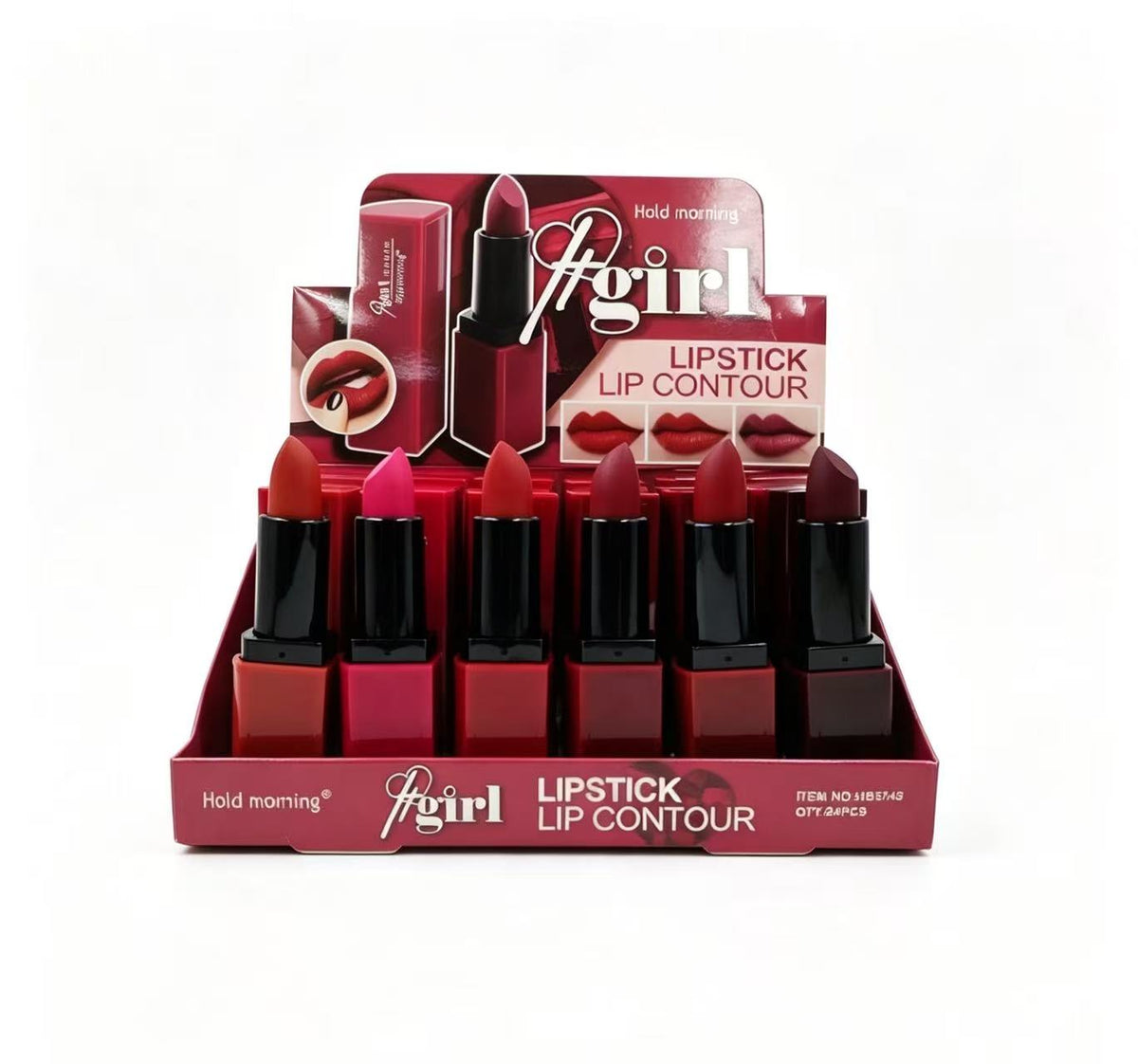 Lápiz Labial Jgirl Lip Contour HB5742 (6 pcs)