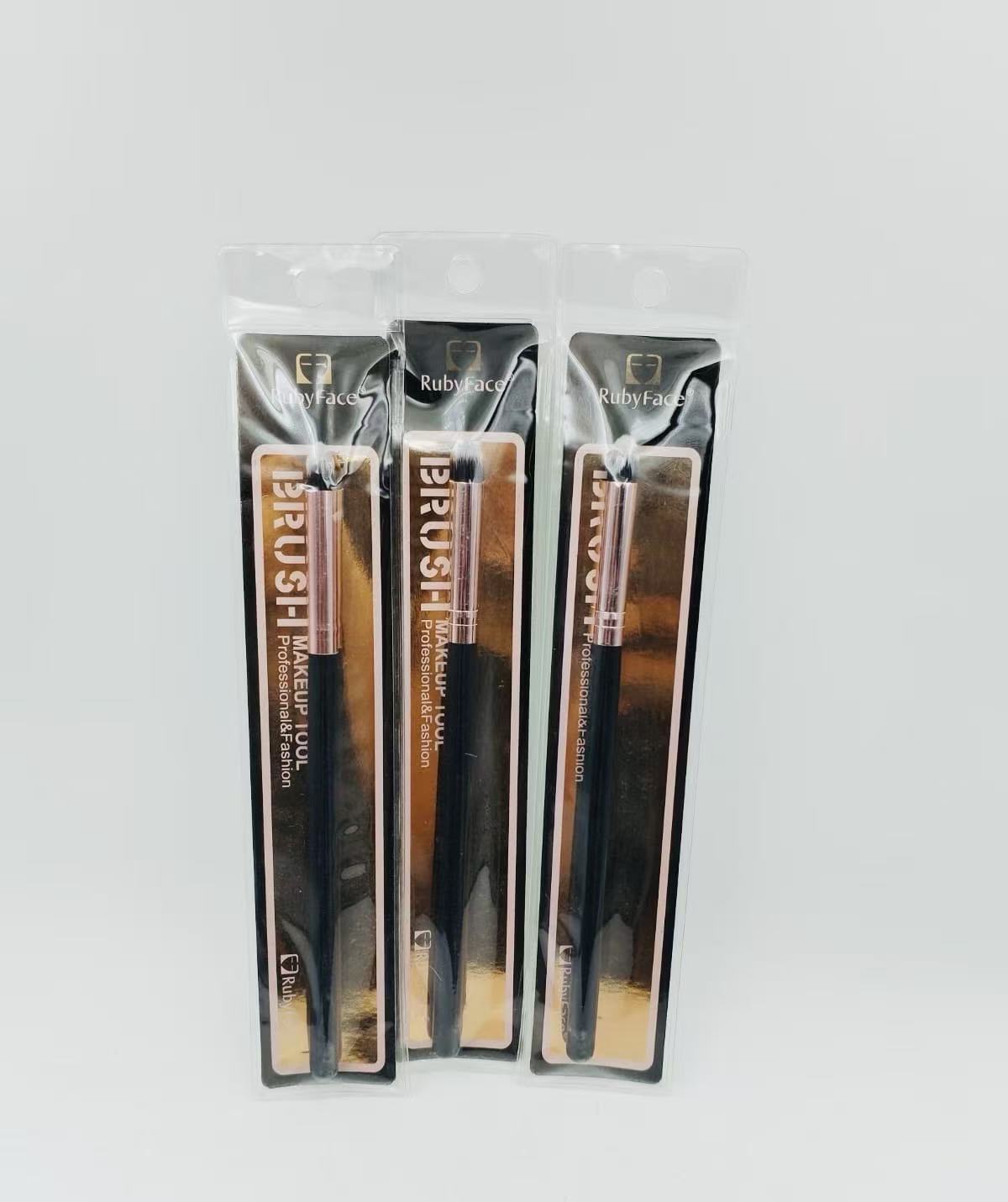Brocha de Detalle de Ojos Negro, Oro y Rosa(6PCS) 26700-19