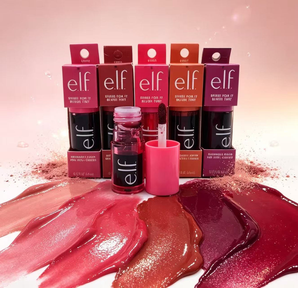 Tinte para labios y mejillas e.l.f Sheer For It Blush Tint（6PCS）S-60