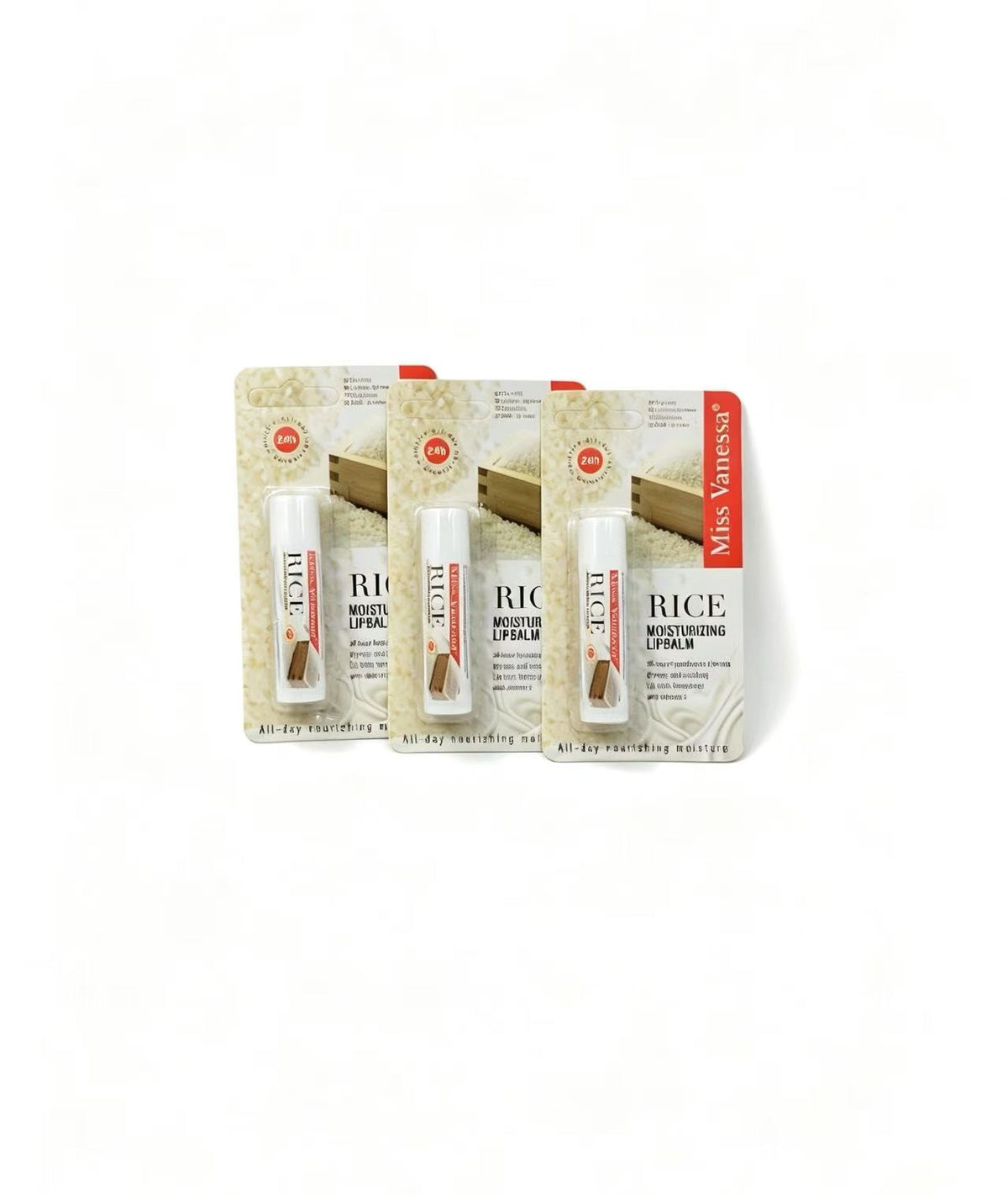 Bálsamo Labial de Arroz Miss Vanessa G5042 (6PCS)