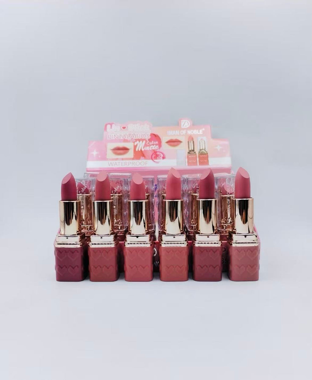 Iman Of Noble Matte Lipstick 8551A (6 PCS)