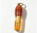 Brillo Labial con Forma de Miel y Colgante Dorado（6PCS）ML8179C