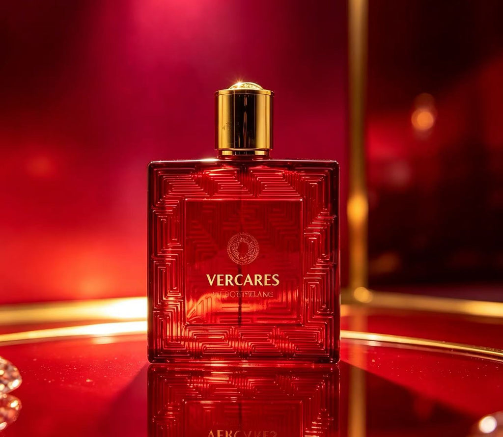 Perfume Rojo Cuadrado VERCARES RED 100ml (3PCS) B928-1