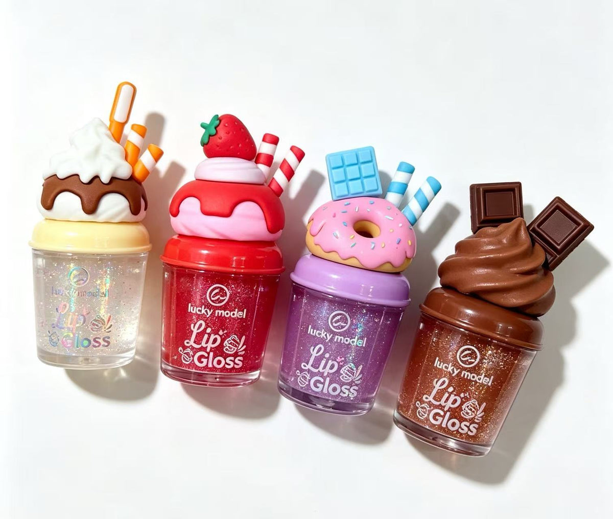 Brillo Labial Diseño de Postre Helado(6PCS)ML-8402