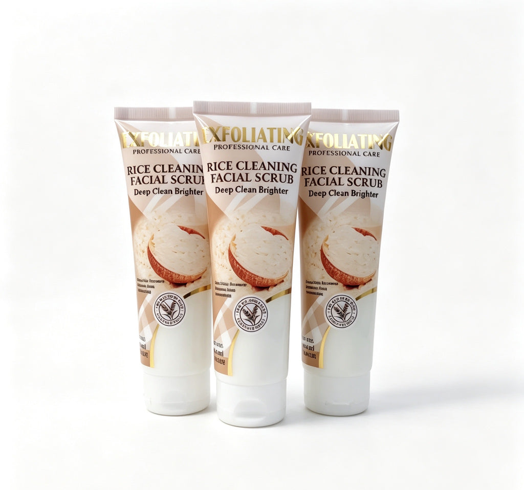Exfoliante Facial Aclarador de Arroz(3PCS) WKL697