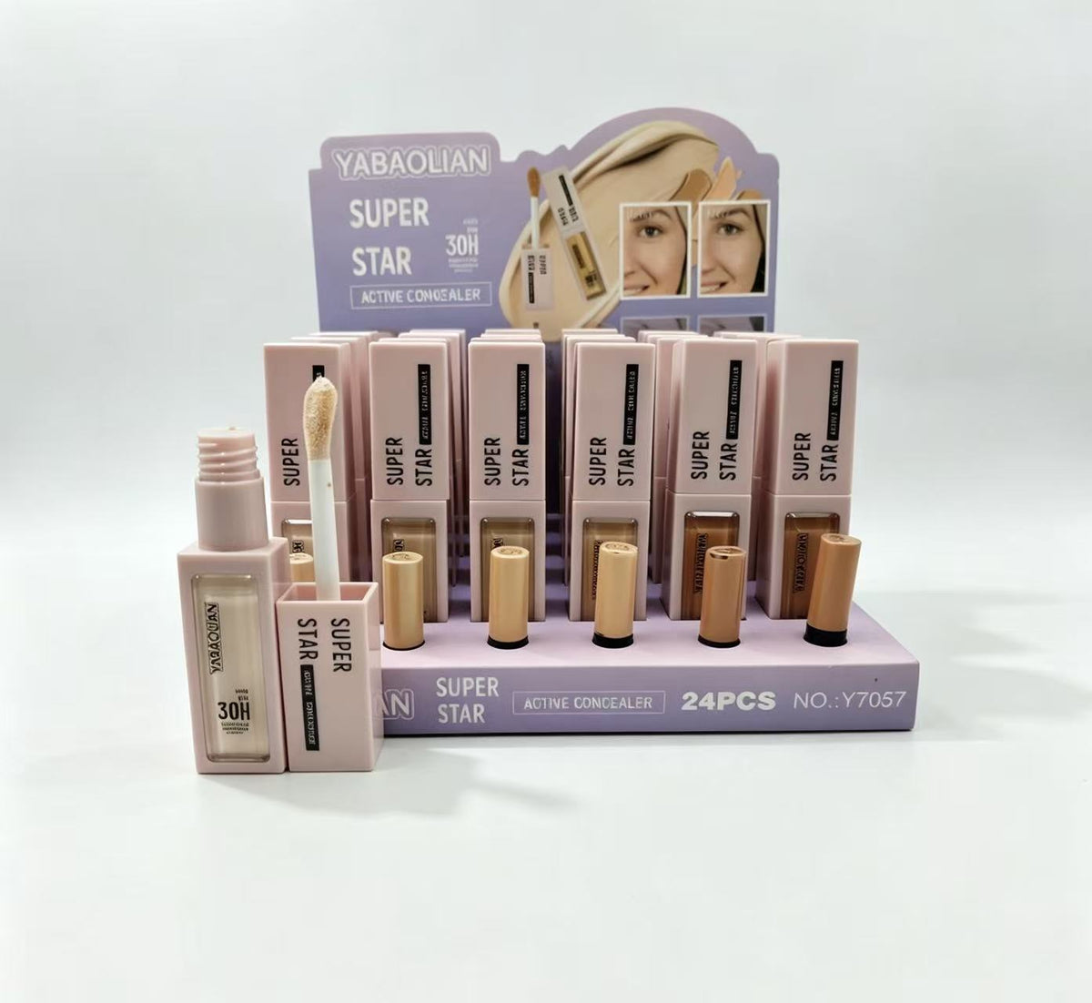 Corrector Líquido YABAOLIAN SUPER STAR(6PCS) Y7057