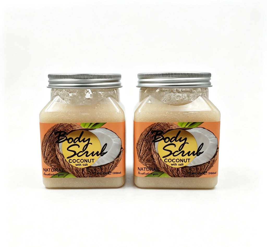 Body Scrub de Coco Natural(3PCS) WKL730