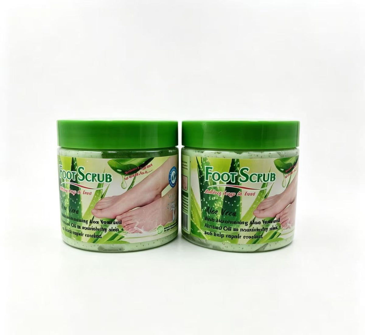 Foot Scrub de Aloe Vera(3PCS) WKL427