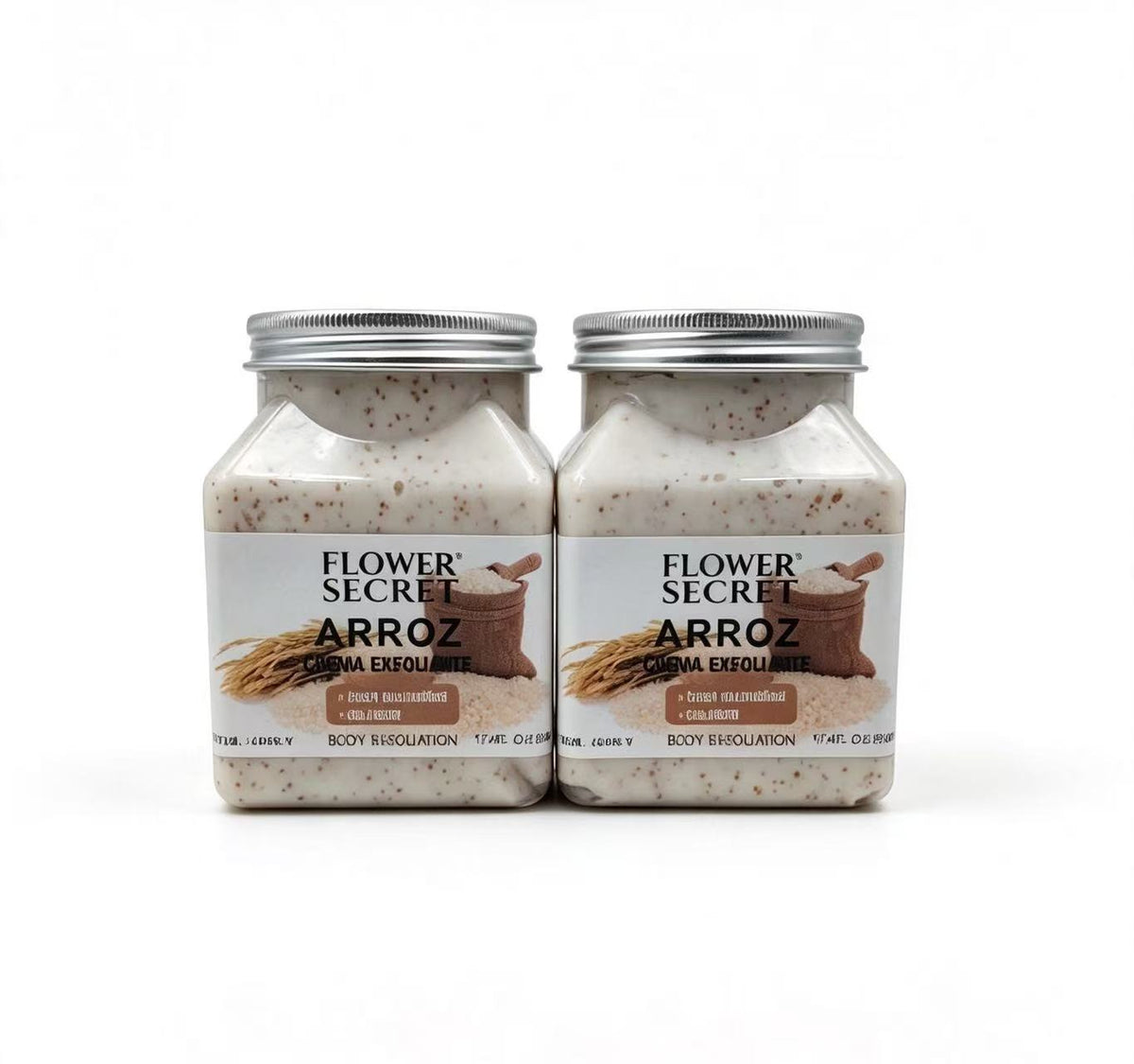 Body Scrub de Arroz(3PCS) JS06V