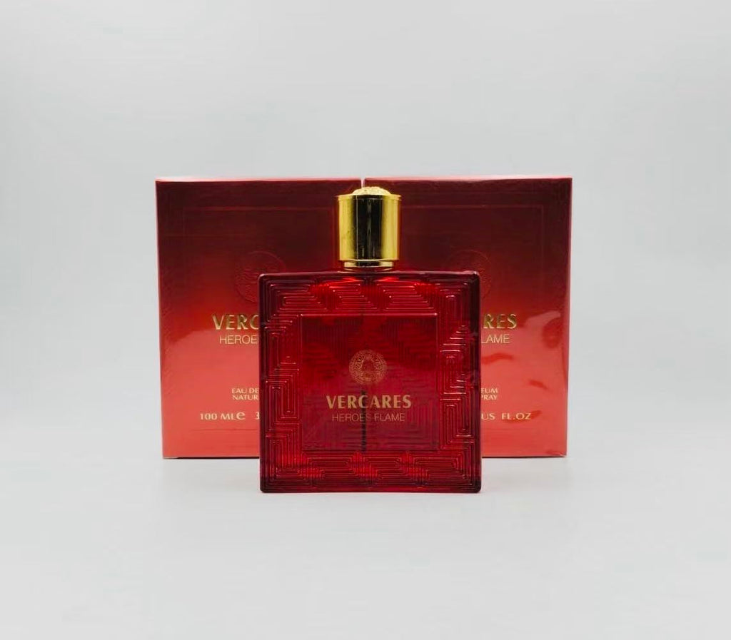 Perfume Rojo Cuadrado VERCARES RED 100ml (3PCS) B928-1