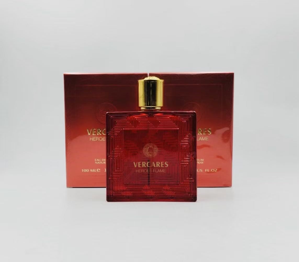 Perfume Rojo Cuadrado VERCARES RED 100ml (3PCS) B928-1