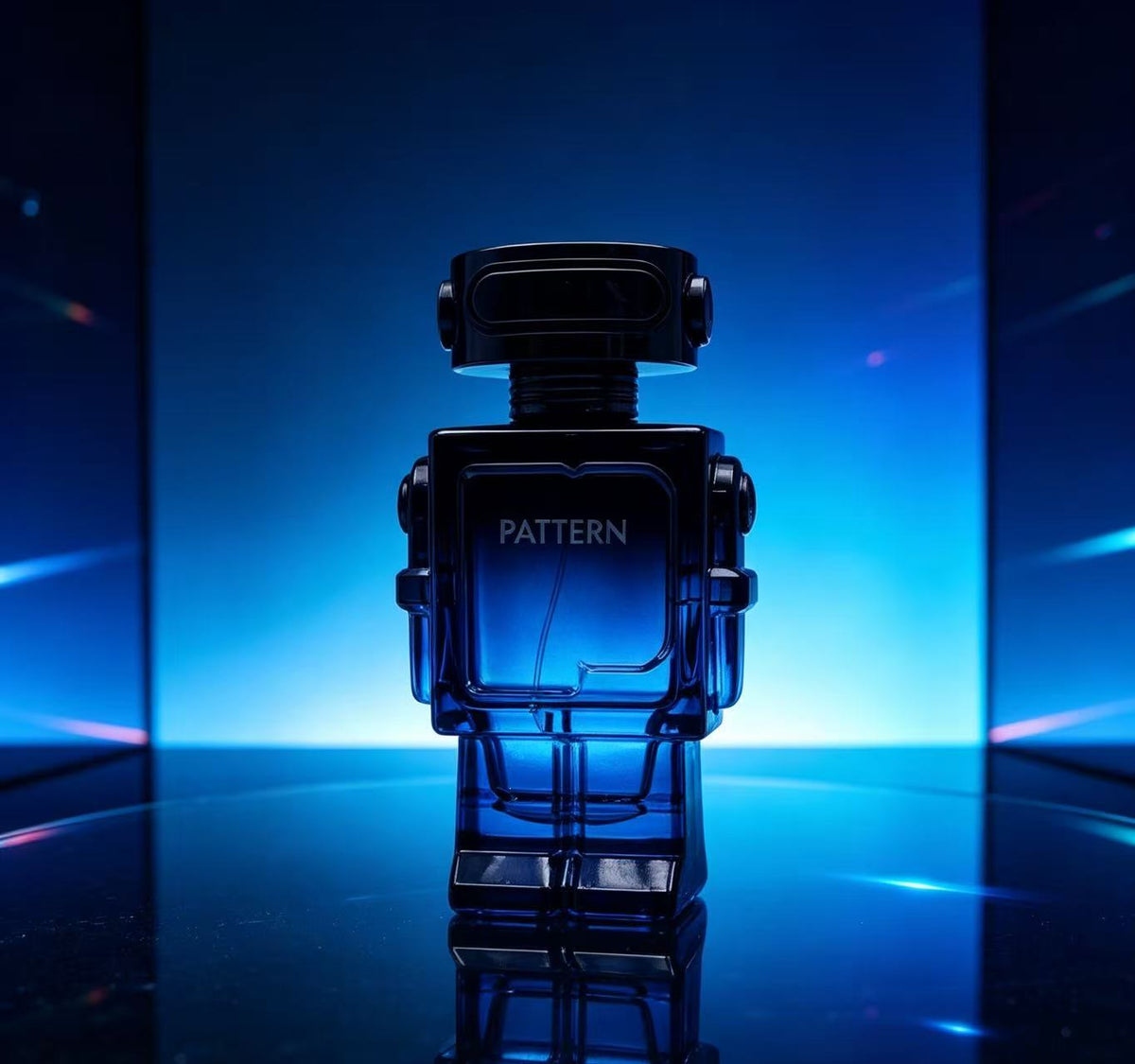 Perfume Robot Cristal Azul PATTERN 100ml (3PCS) B976-5