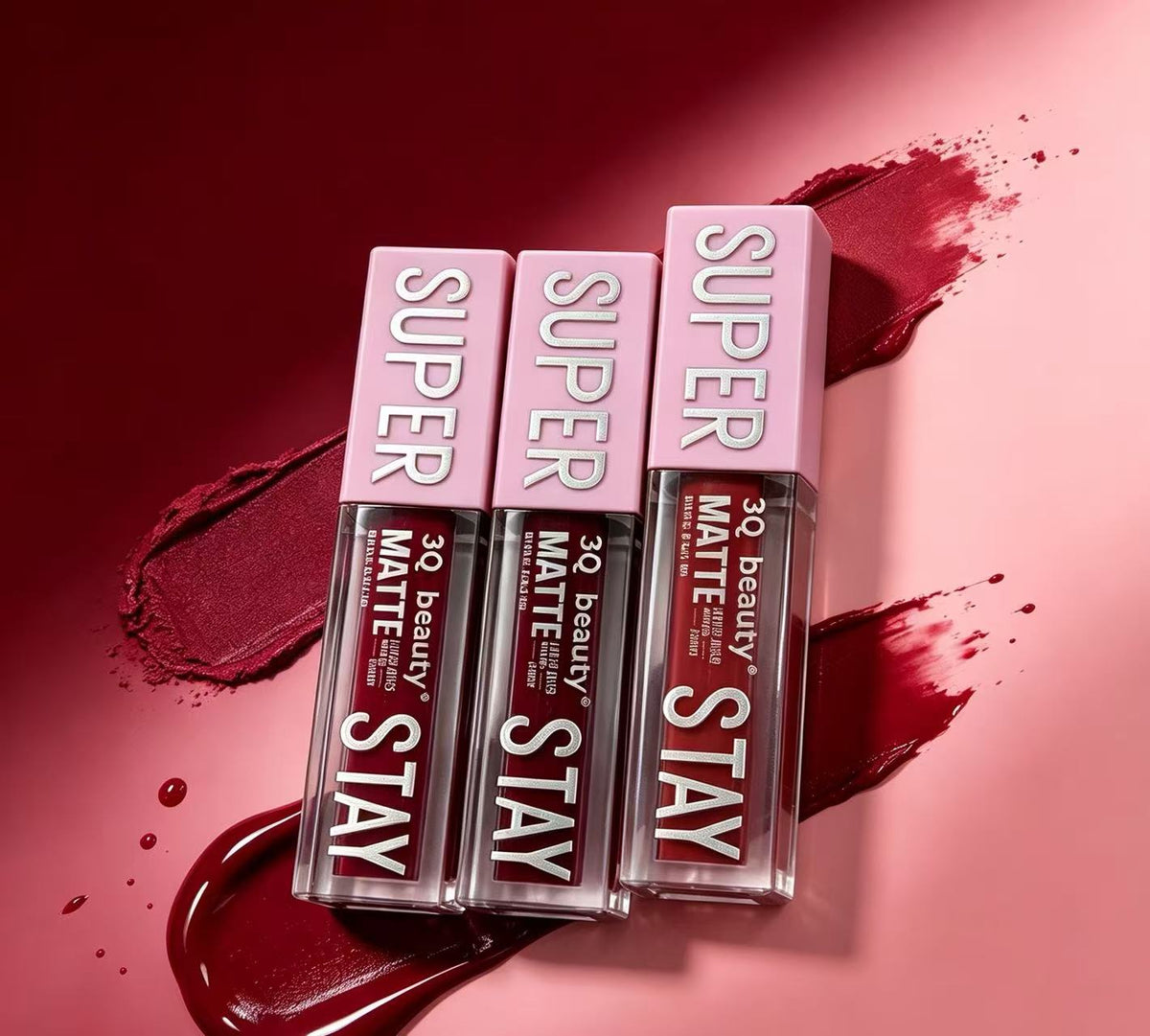 Labial Líquido Mate Super Stay de 3Q beauty（6PCS）LP-766