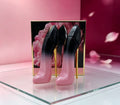 Set de Perfumes Zapatilla Alta Rosa y Negro 40ml+40ml (3cajas) B896-6