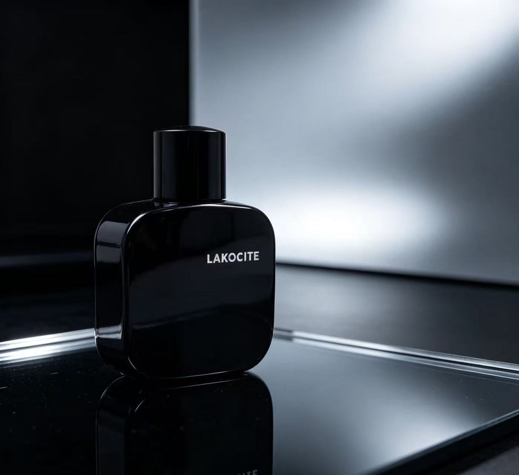 Perfume Hombre Negro Cuadrado Redondeado LAKOCITE 50ml+50ml (3cajas)B769-3
