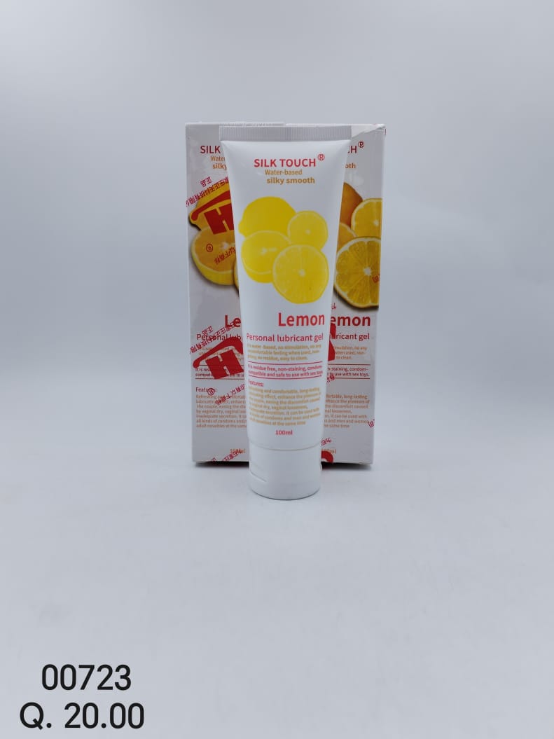 PERSONAL LUBRICANT GEL LEMON 00723(3PCS)