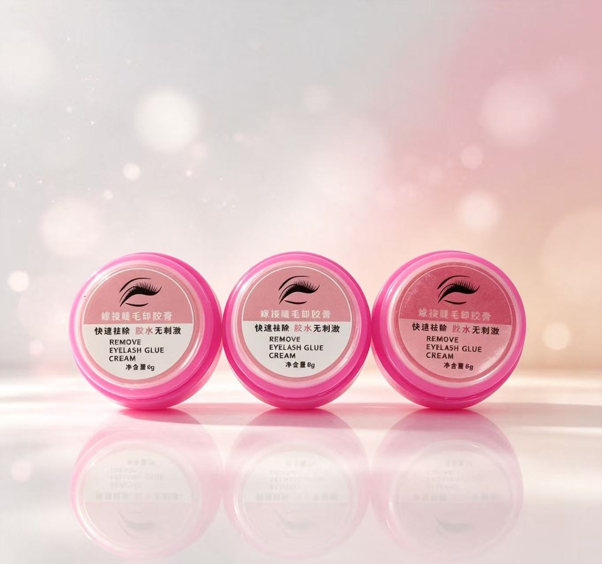 Crema removedora de pegamento para extensiones de pestañas(12PCS) 26917-1