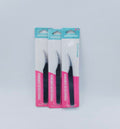 Pinzas Curvas Negras para Uñas,Set de 3 Piezas 15441-365