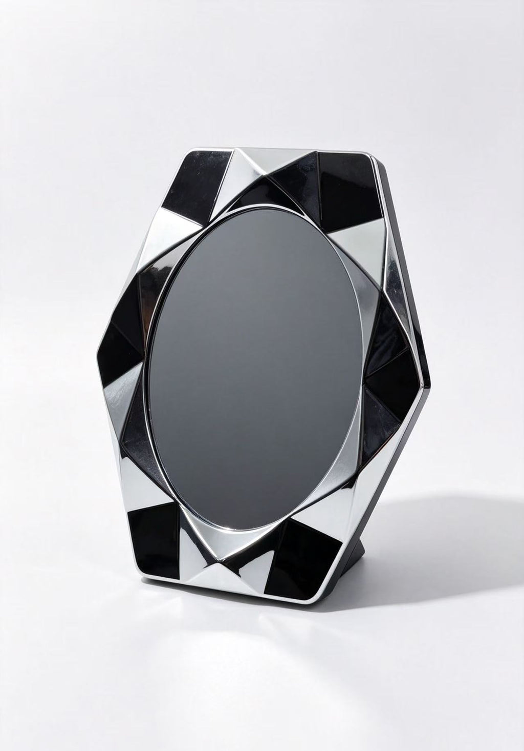 Espejo de Maquillaje de Mesa con Diseño Geométrico F17 (3PCS)