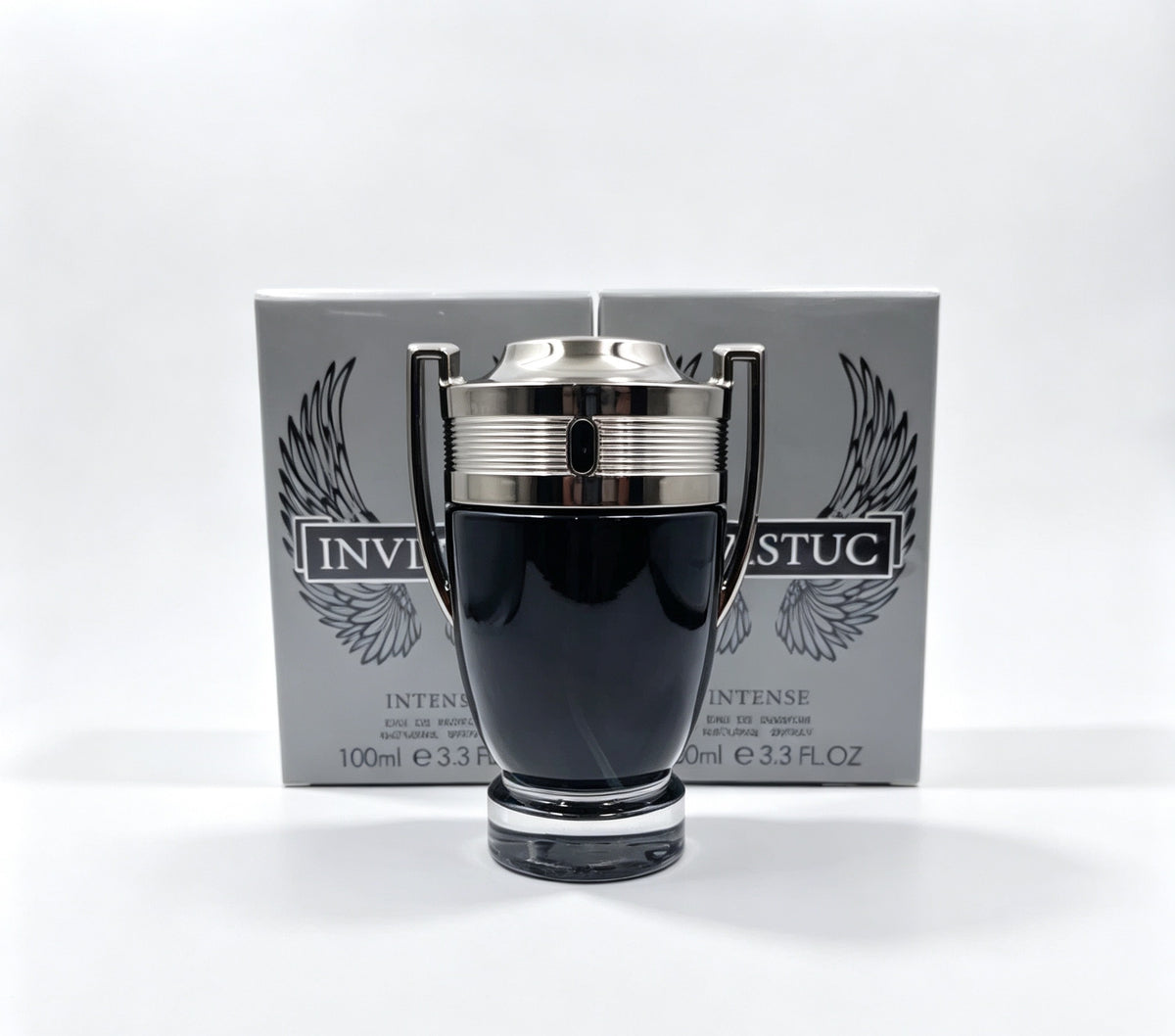 Perfume Negro Intenso con Estructuras de Plata 100ml (3PCS) B721-3