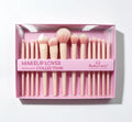 Set de Brochas de Maquillaje en Caja Rosa 26700-27