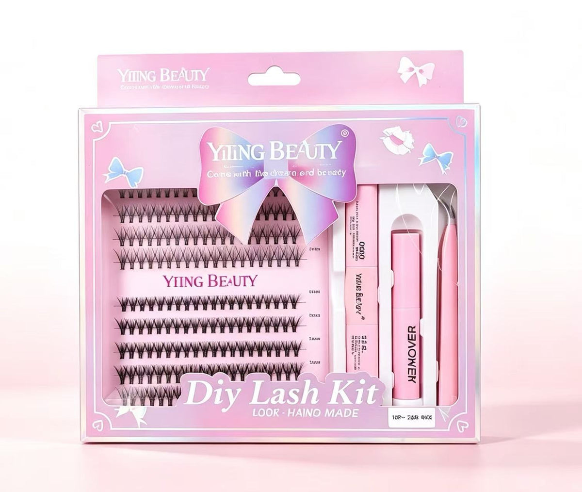 Kit de Pestañas DIY YIING BEAUTY – Estilo Natural Voluminoso 26917-24