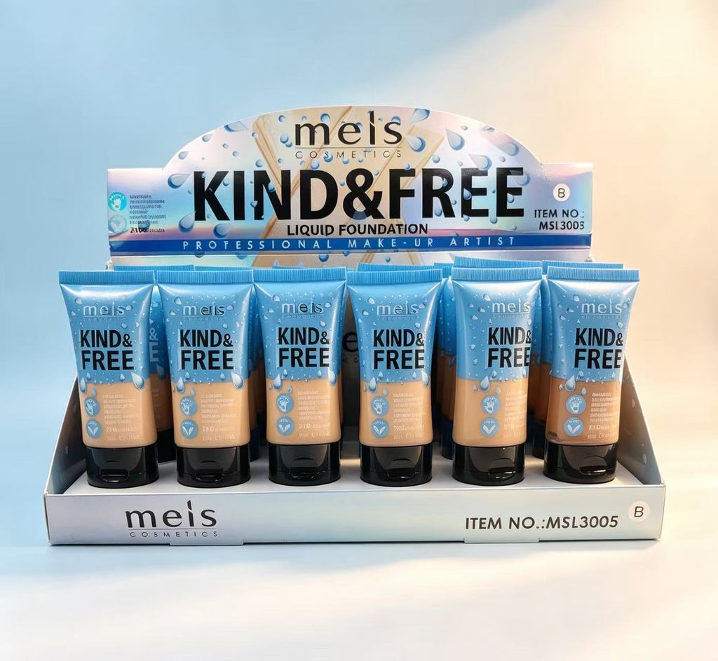 Base de Maquillaje Líquido Melis Kind & Free(6PCS) MSL3005B