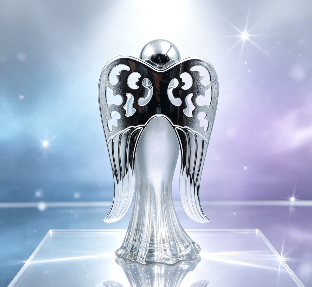 Perfume Ángel Alas Cristal Plateado 100ml (3PCS) B2370
