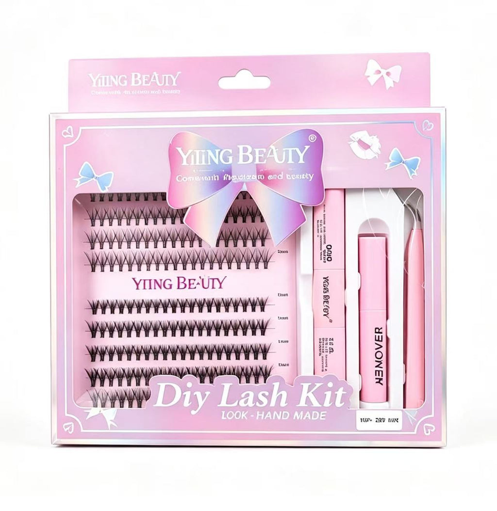 Kit de Pestañas DIY YIING BEAUTY – Estilo Natural Voluminoso（3PCS） 26917-24