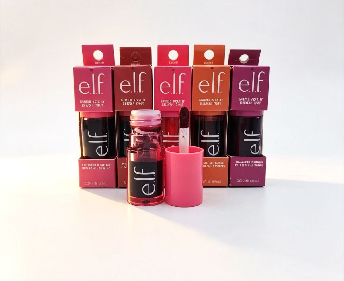 Tinte para labios y mejillas e.l.f Sheer For It Blush Tint（6PCS）S-60