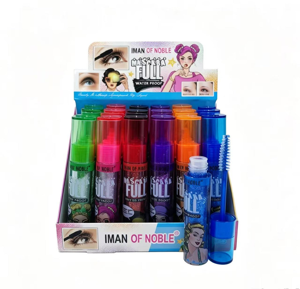 Máscara de pestañas Iman of Noble, colores surtidos M6204(6PCS)