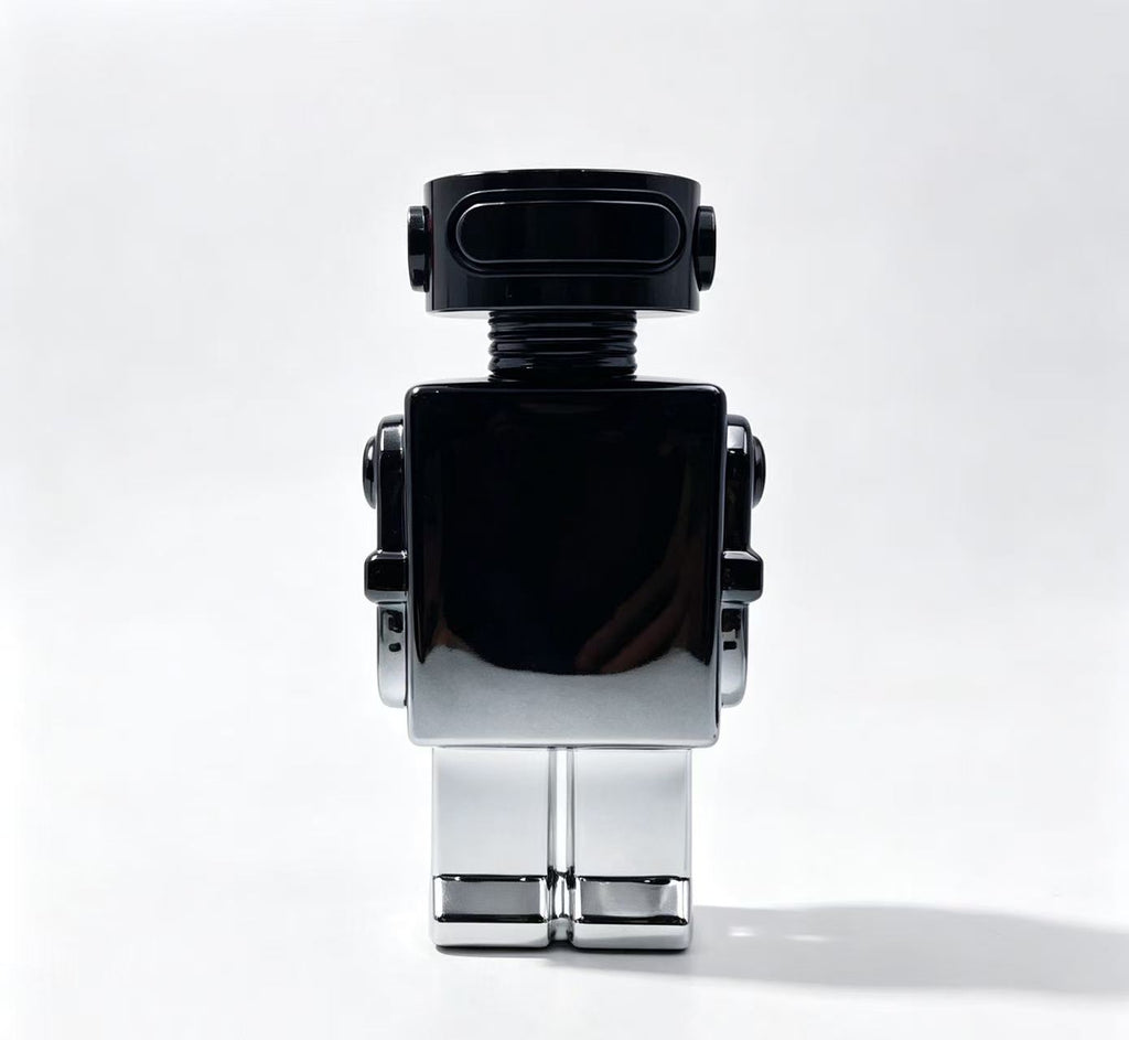 Perfume Robot Negro y Plata PATTERN  100ml (3PCS) B976-6