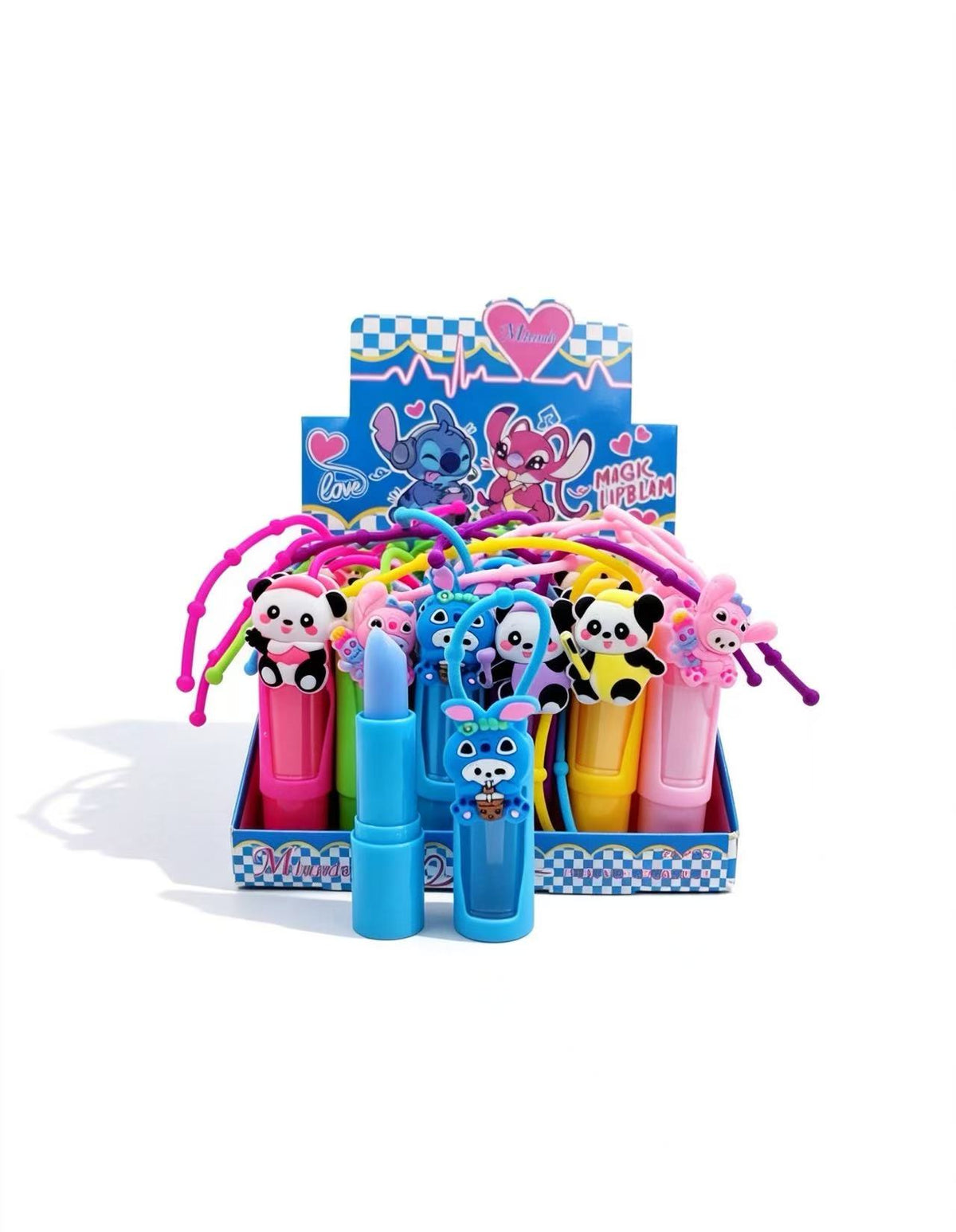 Bálsamo Labial Colgante con Diseño de Dibujos Animados GZ8020131 (6PCS)