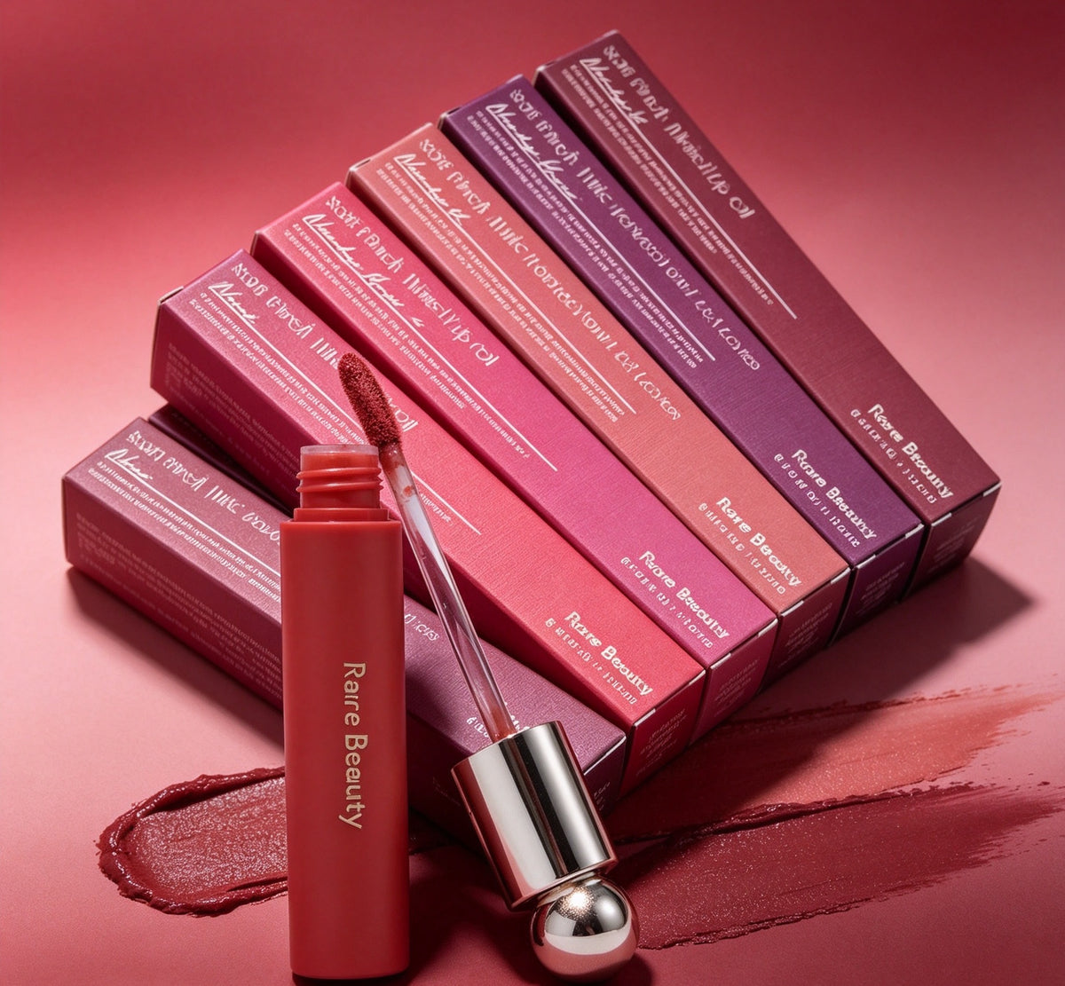 Aceite Labial Tintado Rare Beauty con Aplicador Metálico（6PCS）S-30