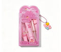 Set de Brillo Labial con Dije Amoroso Rosa(6PCS)ML-8367