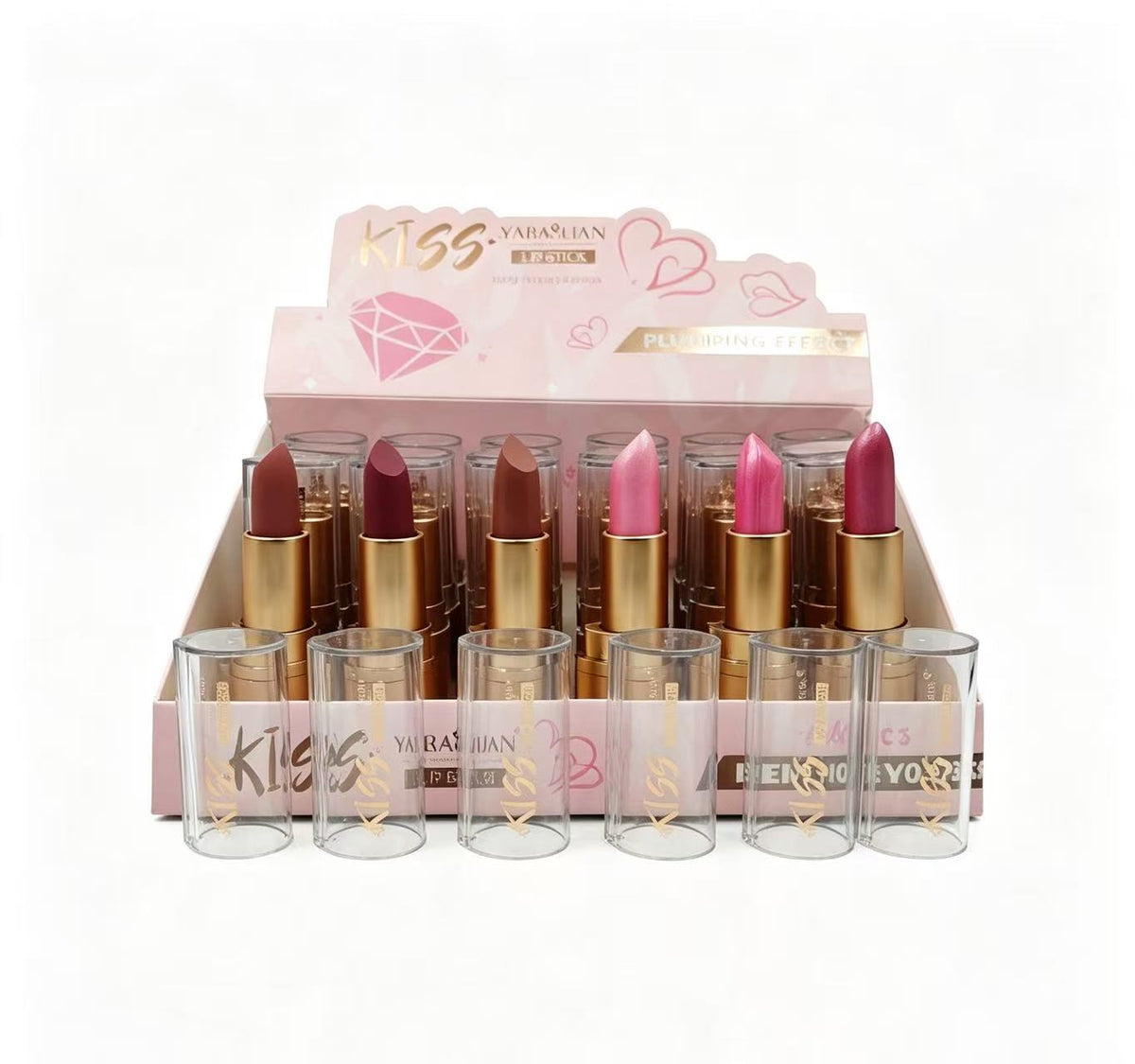 Labial Transparente(6PCS) Y0173