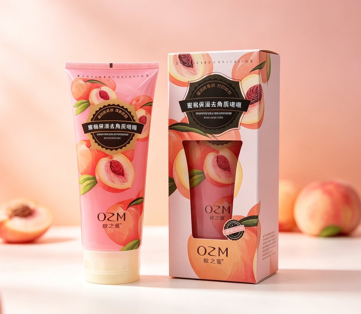 Exfoliante Renovador de Melocotón(3PCS) OZM-100