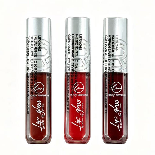 Brillo Labial Rojo en Frasco Transparente（6PCS）ML8162