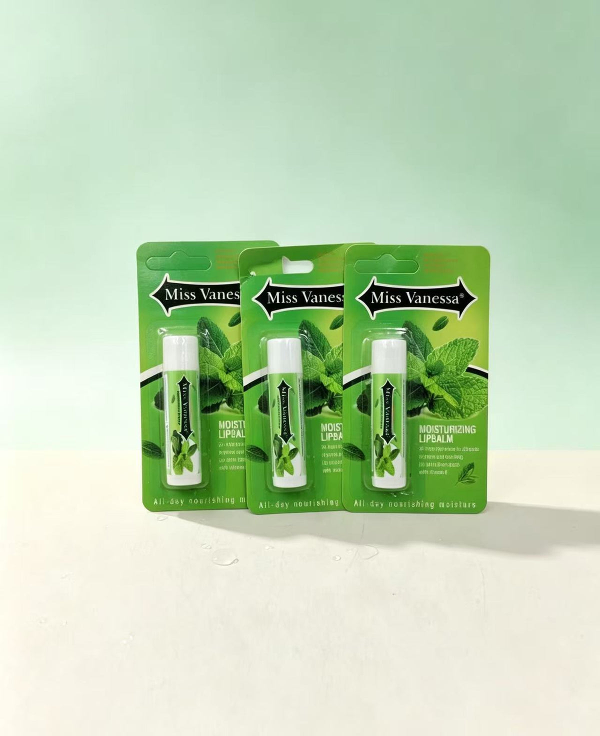 Bálsamo Labial de Menta Miss Vanessa G5044 (6PCS)